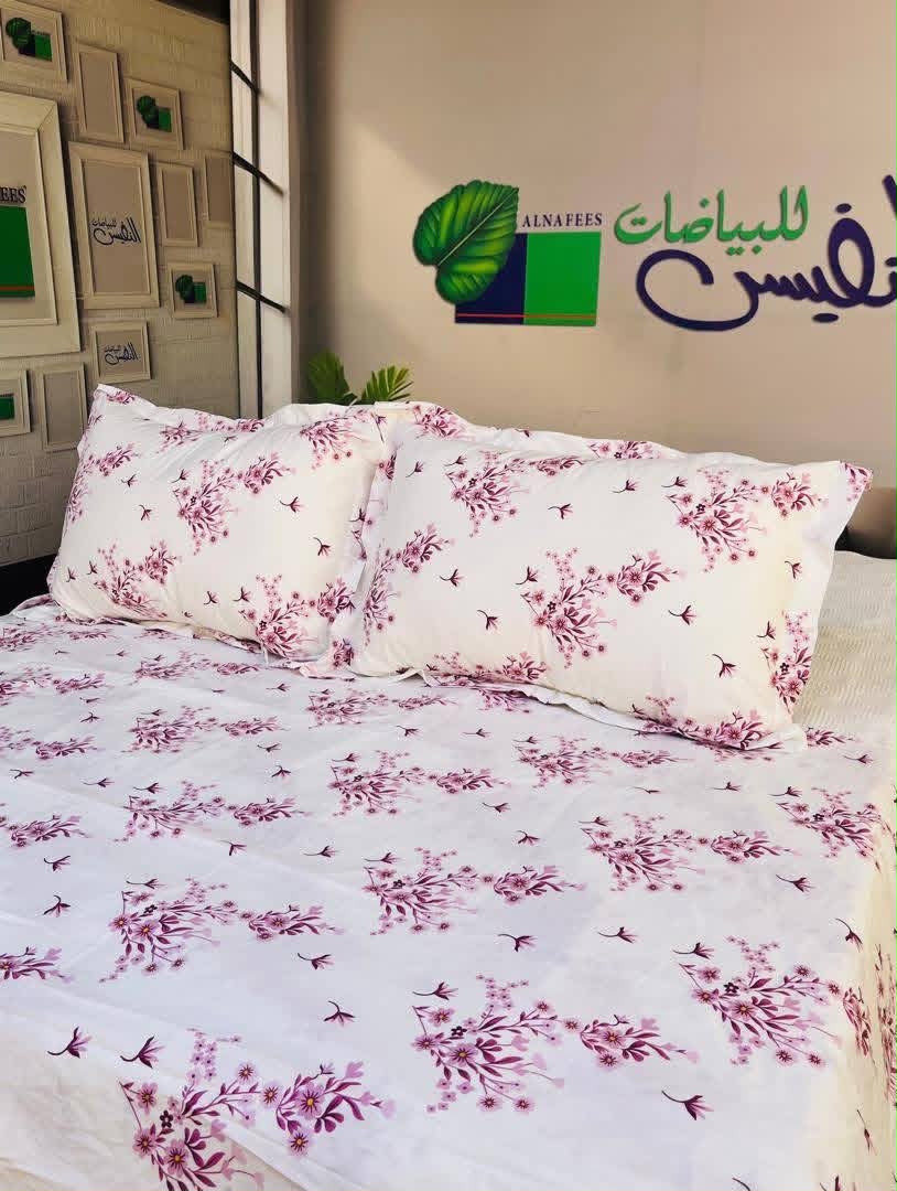 شرشف فرشة قطن 100%